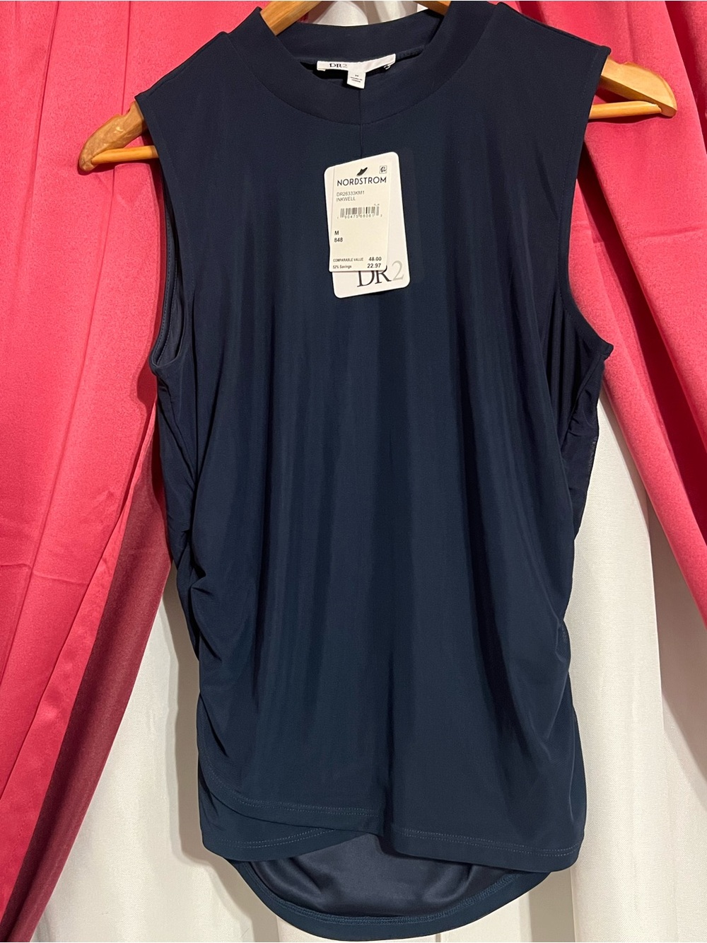 DR2 Sleeveless Navy Top - Nordstrom
